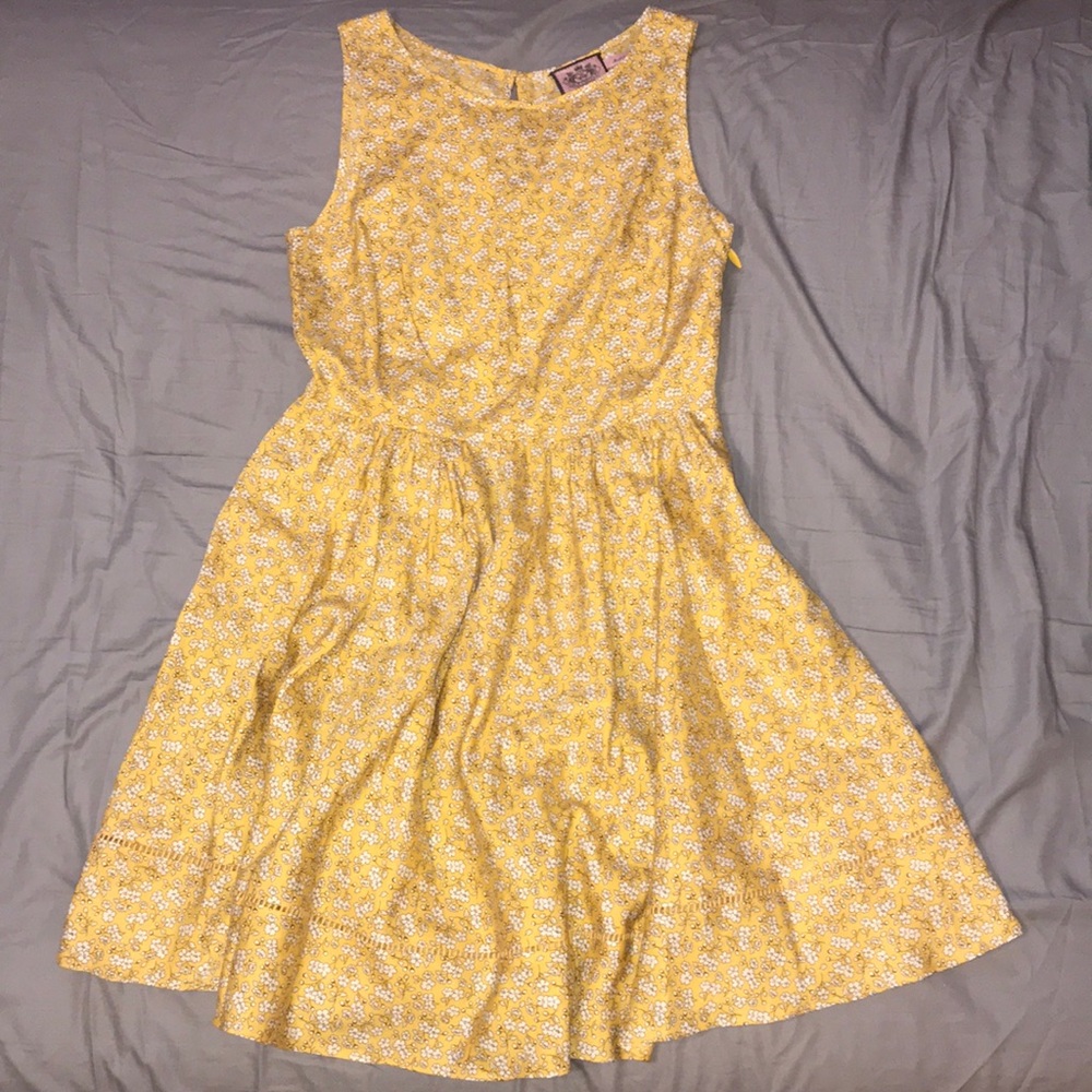 Yellow flowered Juicy Couture dress